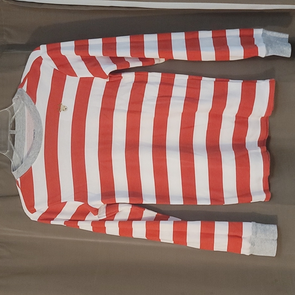 Carter's Christmas thermal top size Small